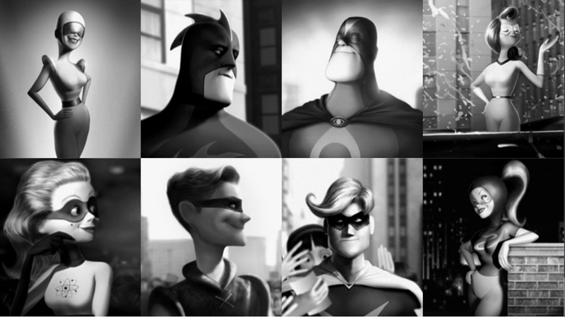 Clockwise from left: Apogee, Universal Man, Everseer, Stormicide, Blazestone, Gamma Jack, Macroburst, and Psycwave.